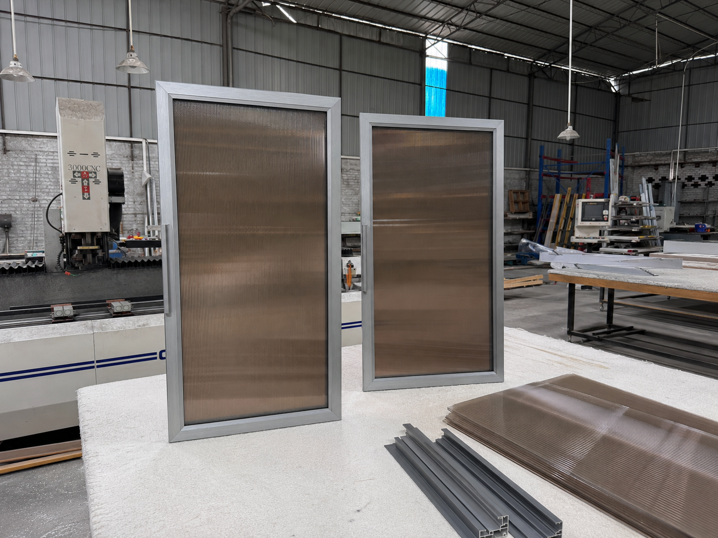 20 Series Wide-Frame Minimalist Glass Door