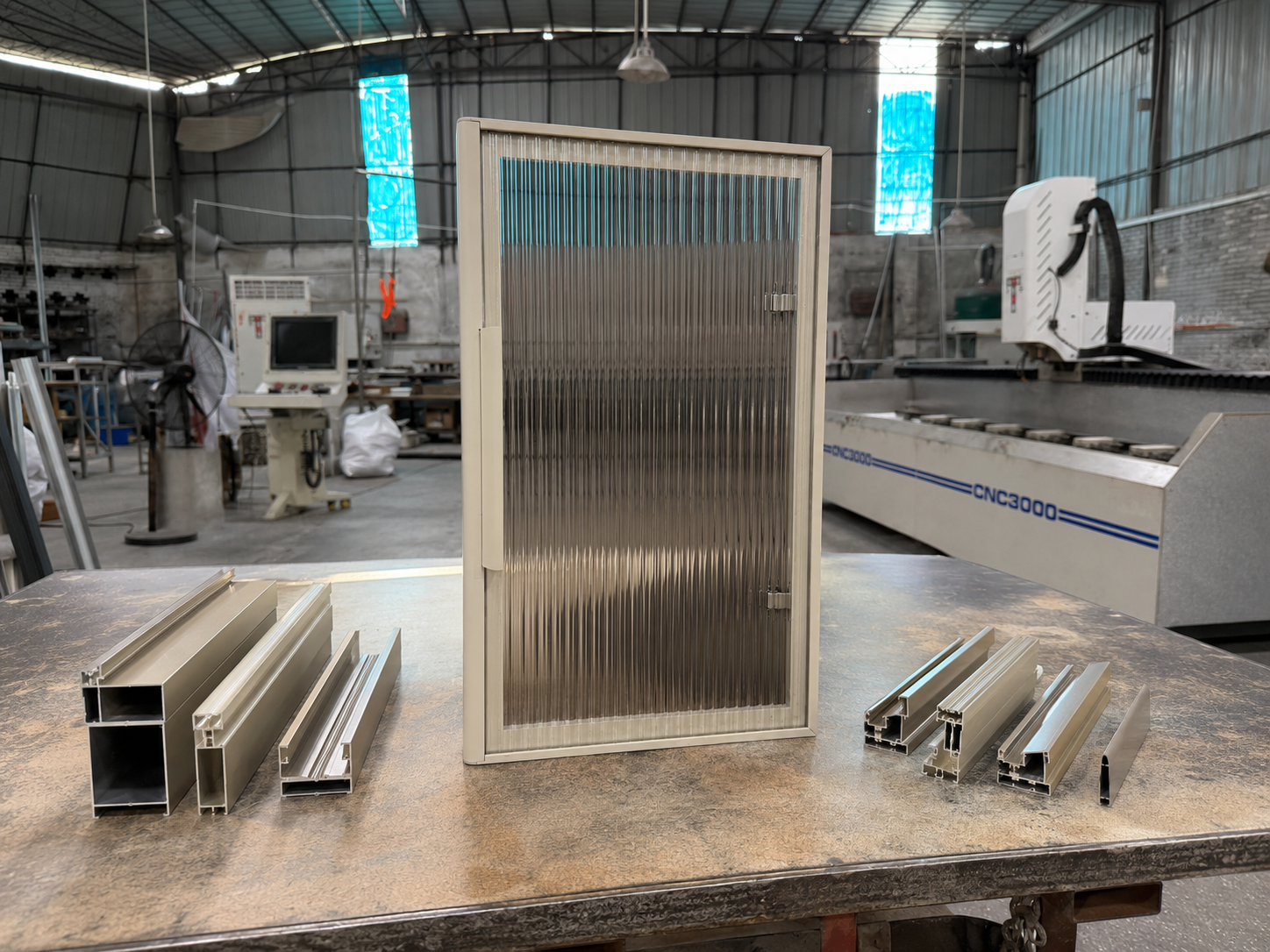 20 Series Round-Edge Full-Frame Minimalist Glass Door