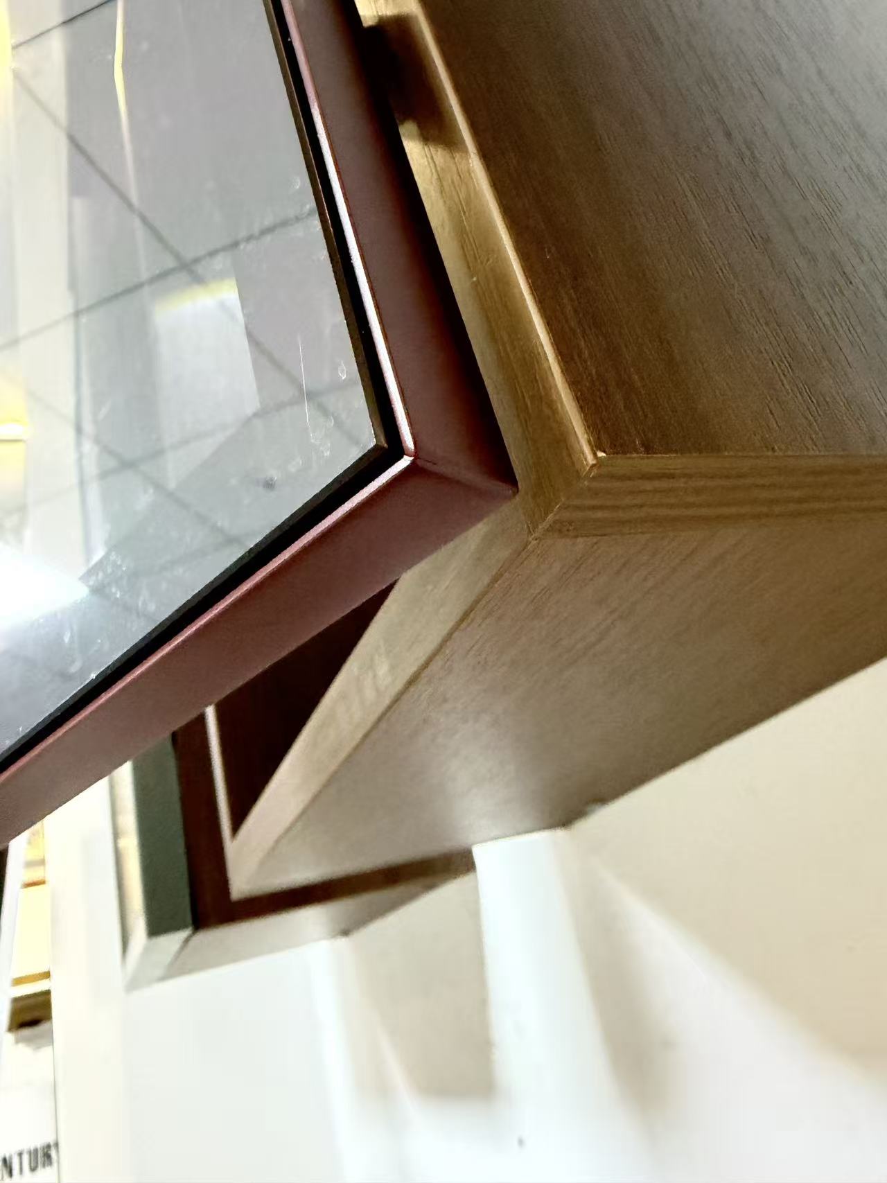 20 Series Hidden-Frame Minimalist Glass Door – F Type