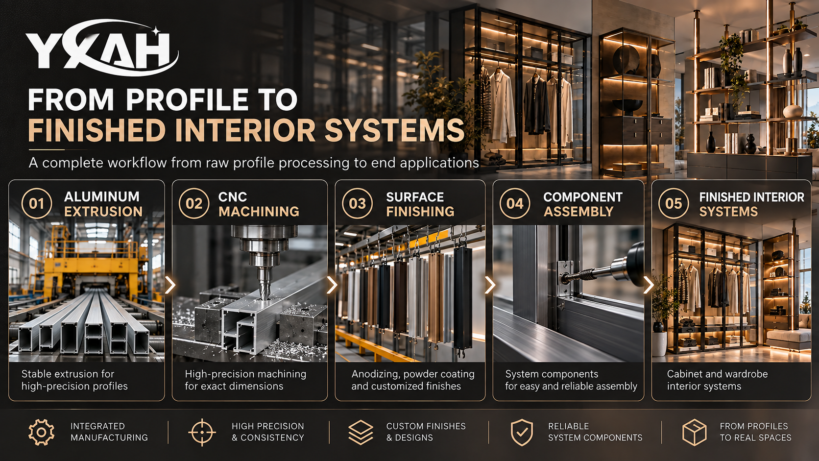 How to Choose an Aluminium Profile Supplier for Interior Projects